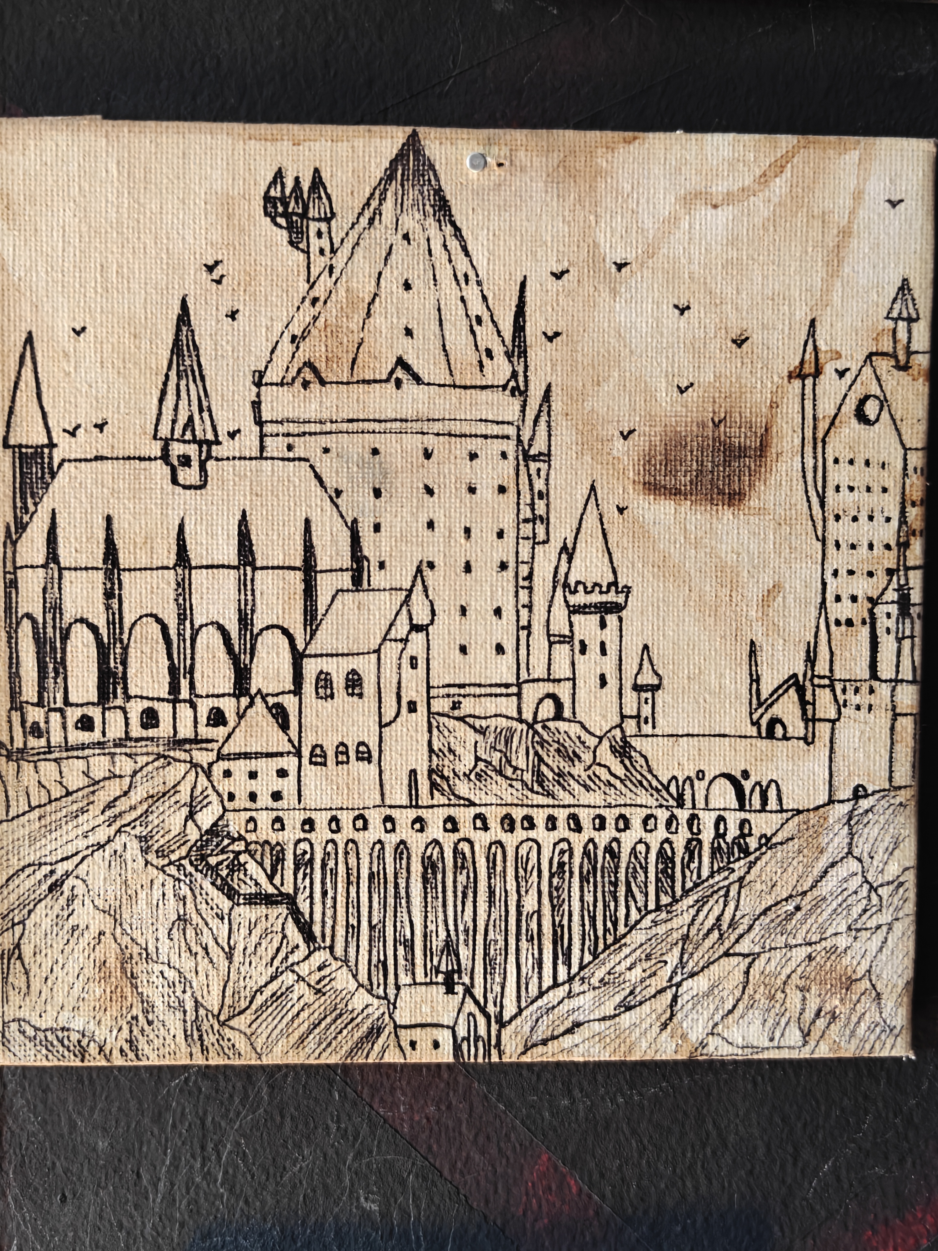 Original detailed illustration
